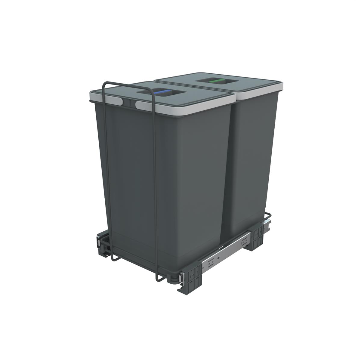 Elletipi Ecofil Abfallsammler PF01 44B2 Auszug 2x 24 Liter