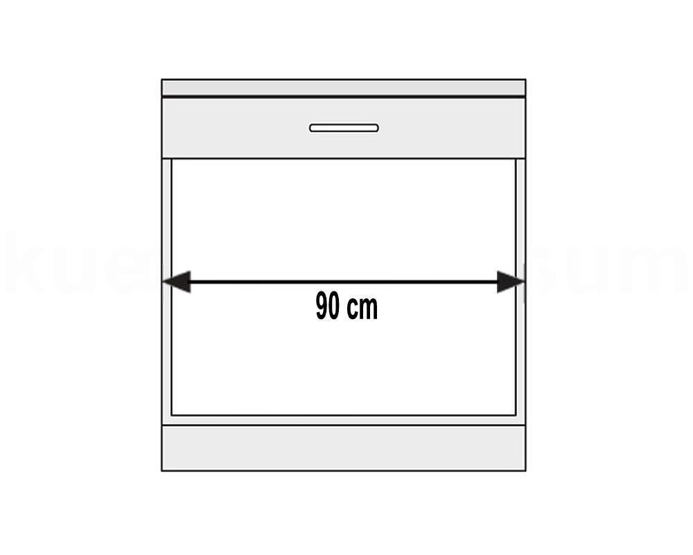 Ekotech Abfallsammler 9117 Practiko 900 Einsatz 2x 15 + 2x 7 Liter Dunkelgrau Auszug Höhe 300