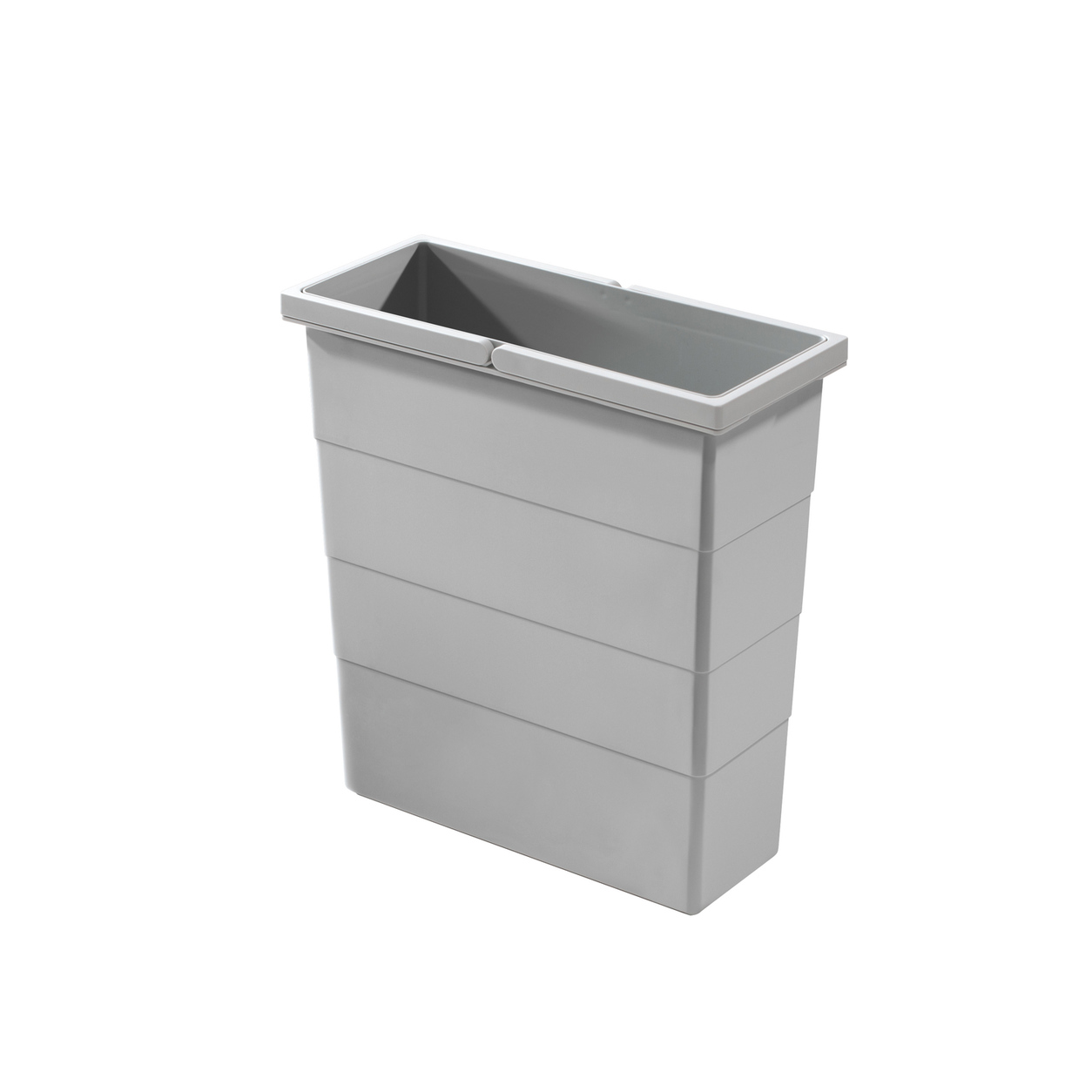 Hailo Inneneimer 1122459 2 Henkel hellgrau 12 Liter 320 x 141 x 350 mm