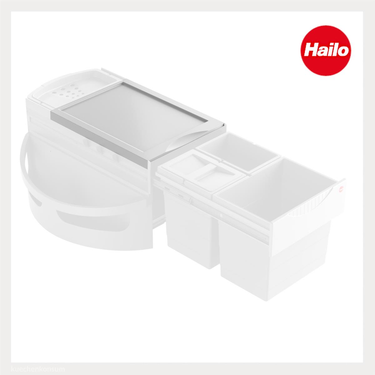 Hailo Deckel 1126569 grau 345 x 464 x 42 mm