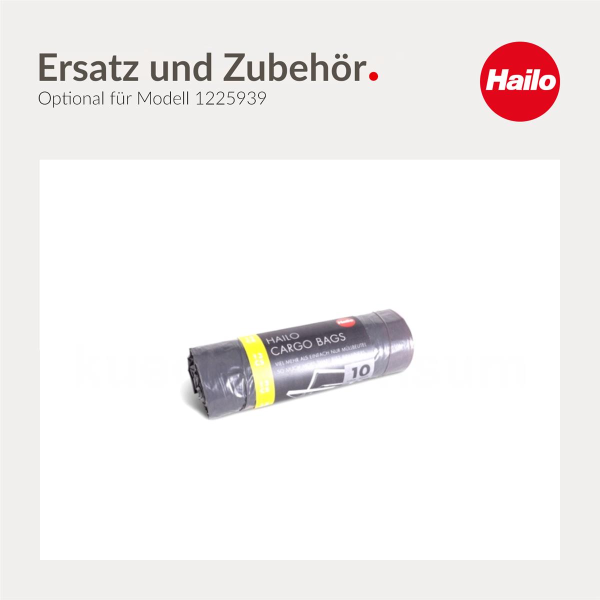 Hailo Inneneimer 1225939 schwarz 18 L 320 x 226 x 295 mm 2 Henkel