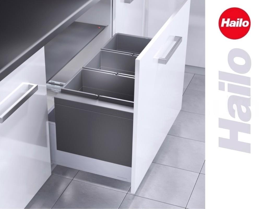 Hailo Abfallsammler 3631981 XL Inset 900 28/28/28 Triple-XL 3x 28 L