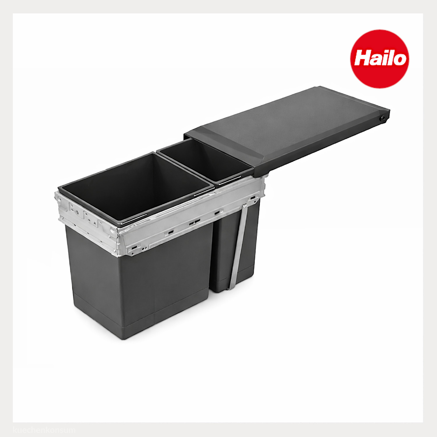 Hailo Abfallsammler 3663111 TZ Inset Tandem 24 + 7 L