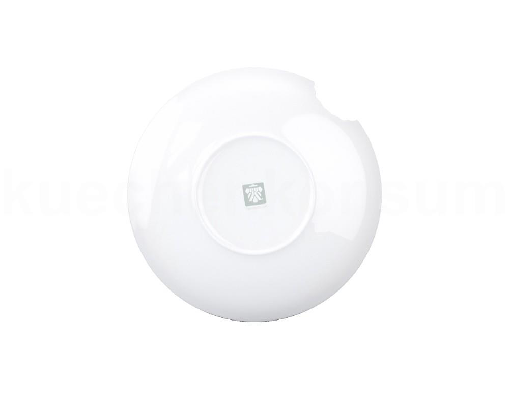 TV Tasse Suppenteller 76 kleiner Teller mit Biss rund 2er Set 18 cm