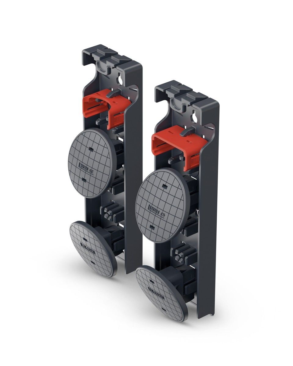 HAILO Wechselfuß-Set 9948001 Garden Size L 4 EasyClix Leiterfüße