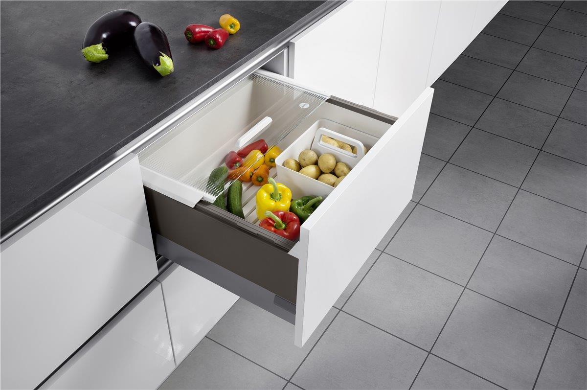 Hailo Pantry-Box 3960611 Lebensmittel Aufbewahrung für 60cm Schubkasten