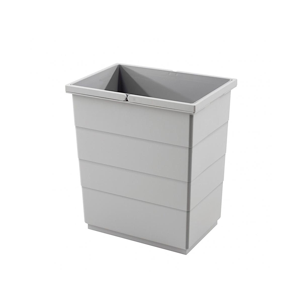 Hailo Inneneimer 1122239 hellgrau 20 L 320 x 226 x 362 mm hoher Boden