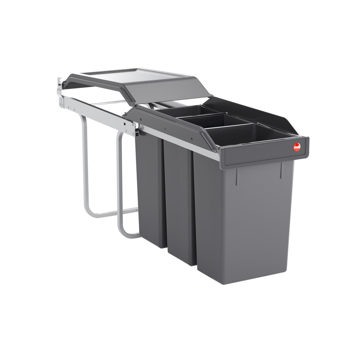 Hailo Abfallsammler 3650131 TE Swing A Terzett 3x 10 Liter
