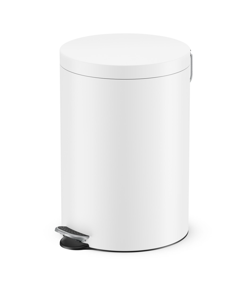 HAILO Standmülleimer 5020301 Selekta rund 20 L Weiß