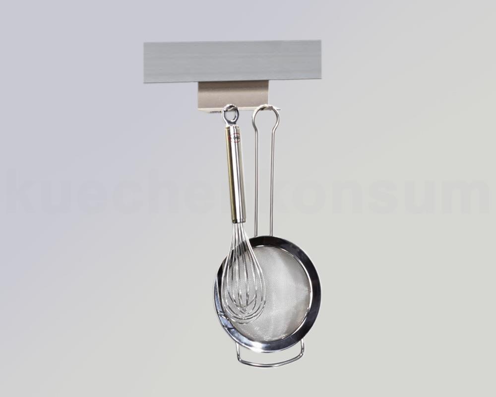 Linero MosaiQ 2er Hakenleiste titangrau 85 x 45 x 40 mm