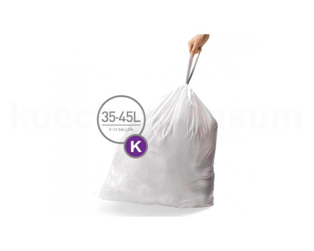Simplehuman Müllbeutel K 38 Liter im Pack 20 Stück