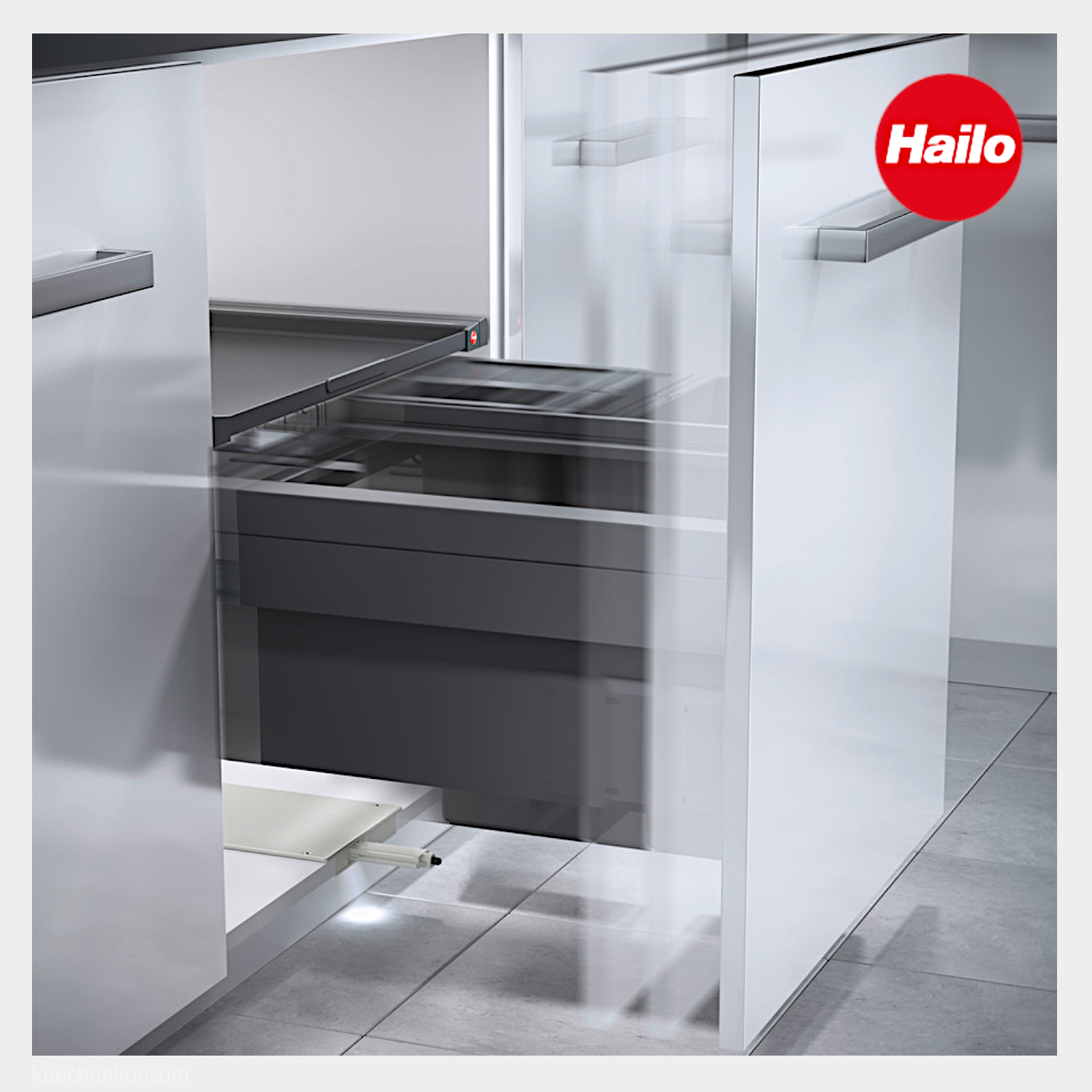 Hailo Öffnungssystem 3697301 Libero 3.0 (HFO) Free Opener für Auszüge