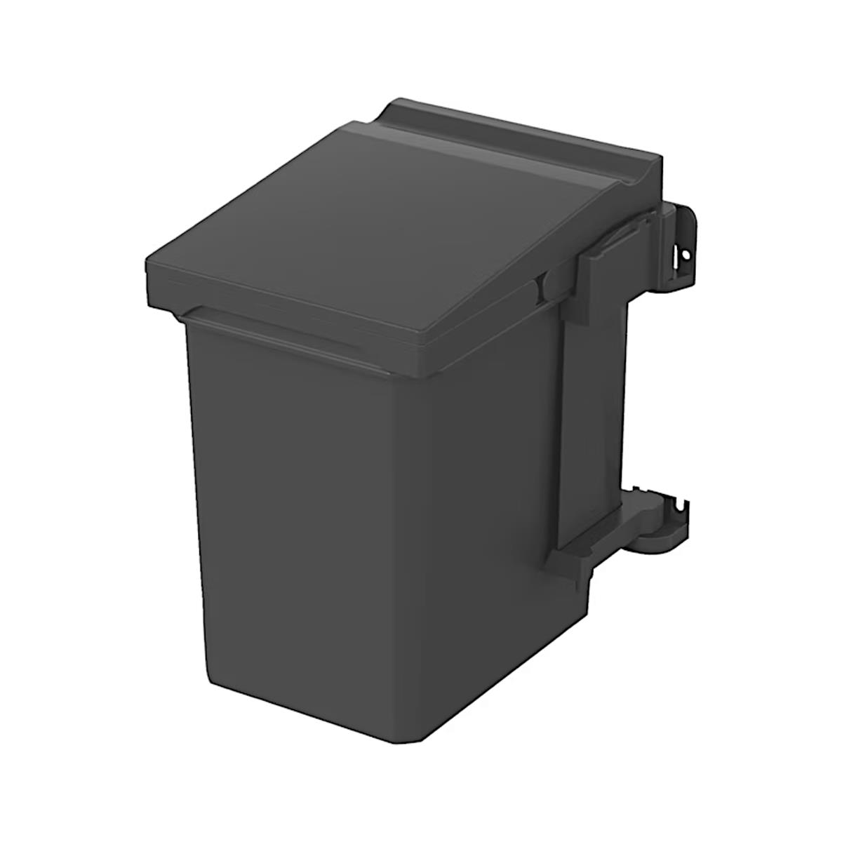 Vauth Sagel Abfallsammler 720797 Envi Single Schwenkeimer 15 Liter Lavagrau