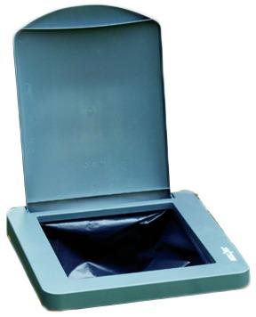 Müllex BOXX Ersatzrahmen 5344082 mit Deckel für Standabfallsammler