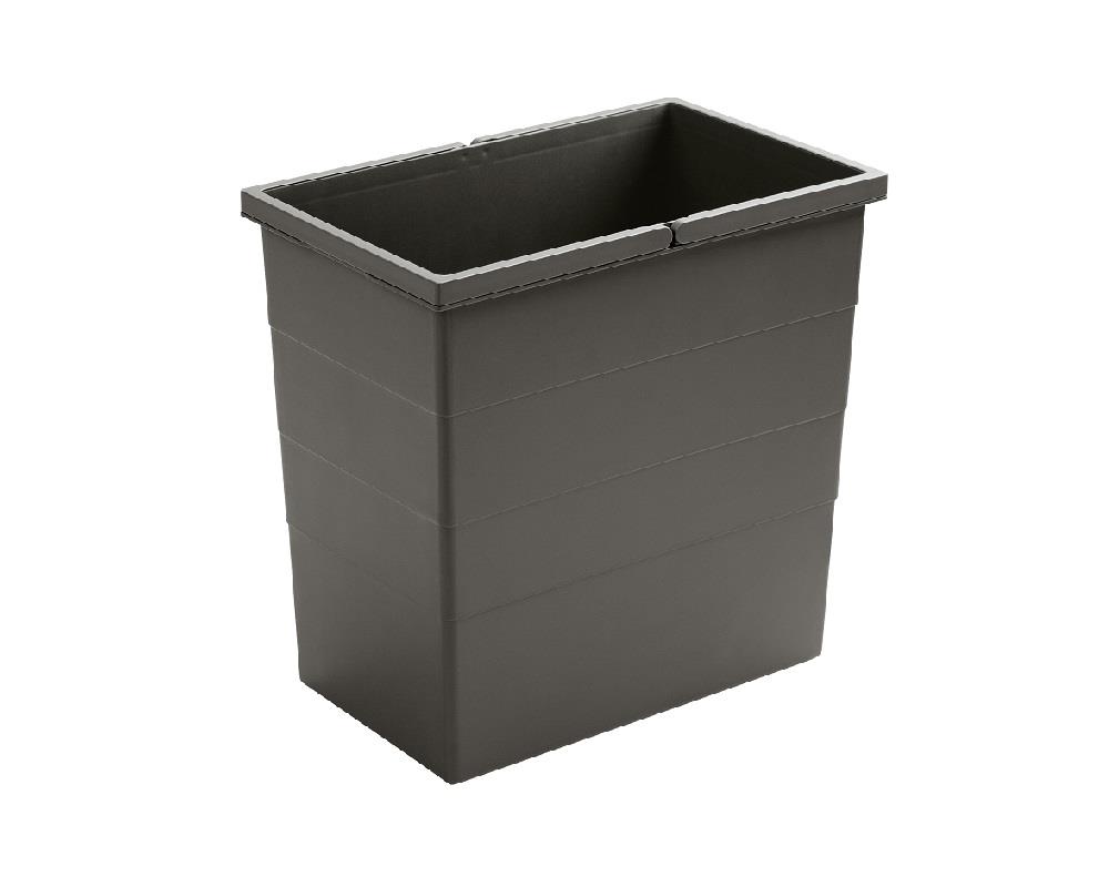 Hailo Inneneimer 1220379 dunkelgrau 28 Liter 385 x 242 x 380 mm