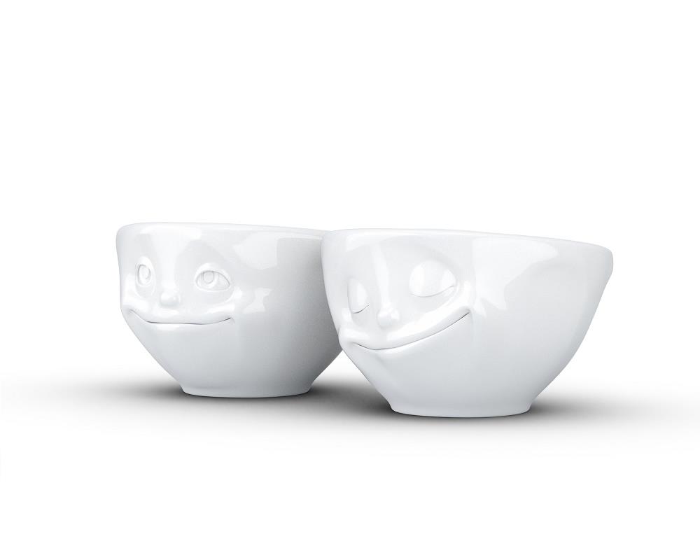 TV Tasse Dip-Set 30.01 Verträumt und Glücklich klein weiß