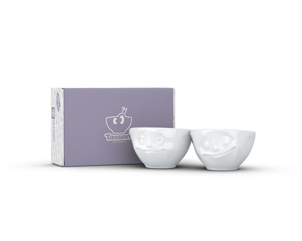 TV Tasse Dip-Set 30.01 Verträumt und Glücklich klein weiß