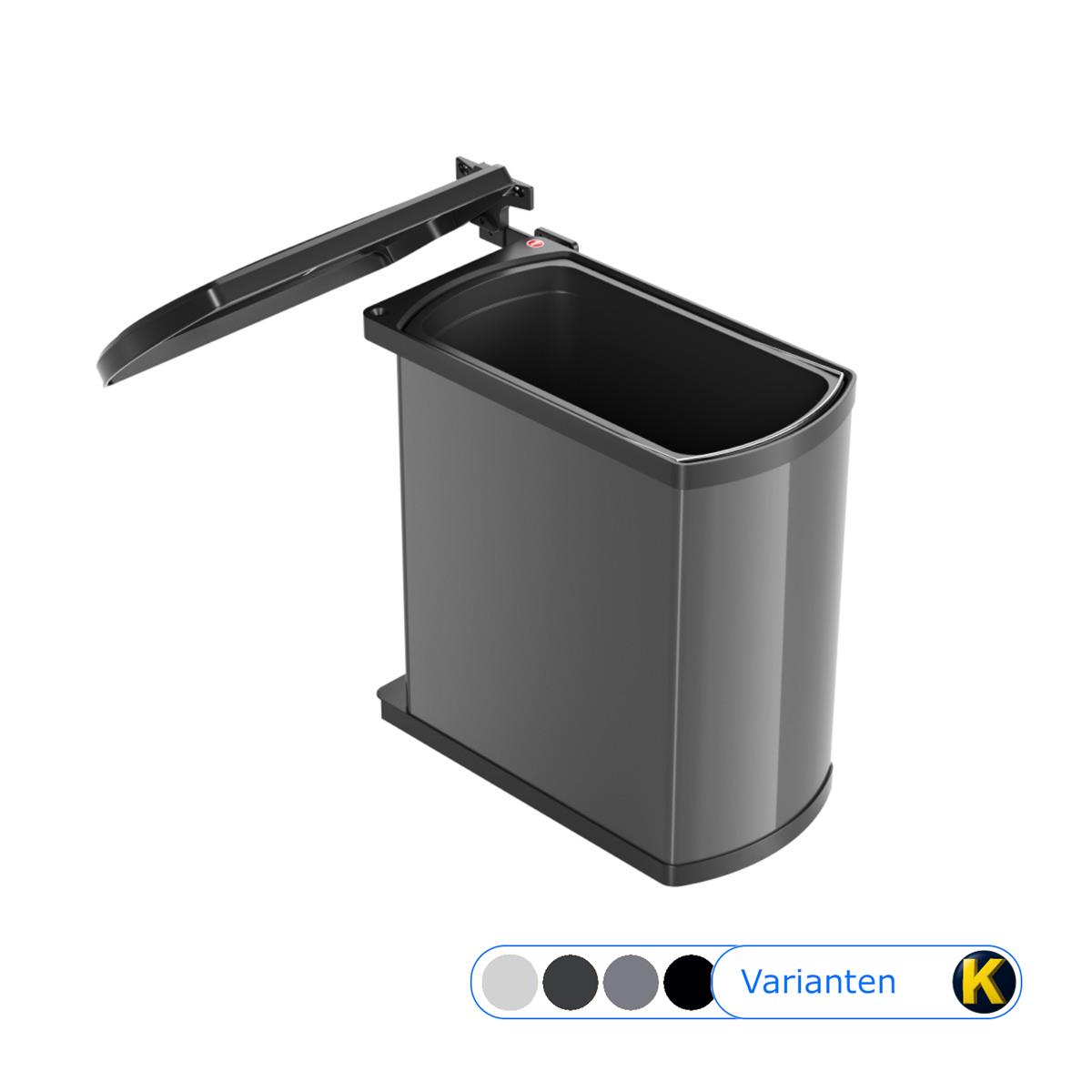 Hailo Uno Einbau Abfallsammler 18 Liter Schwenkeimer Abfallsorter Mülleimer 3418