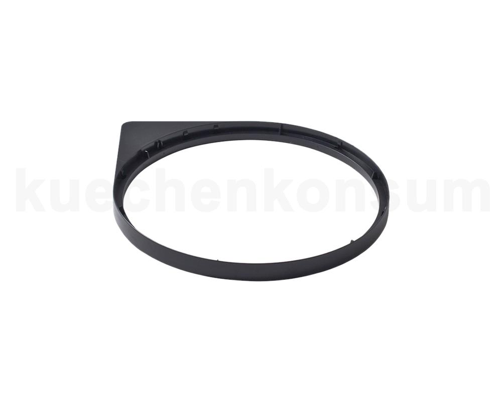 Hailo Mantelring unten 1090299 schwarz für Compact-Box und Mono