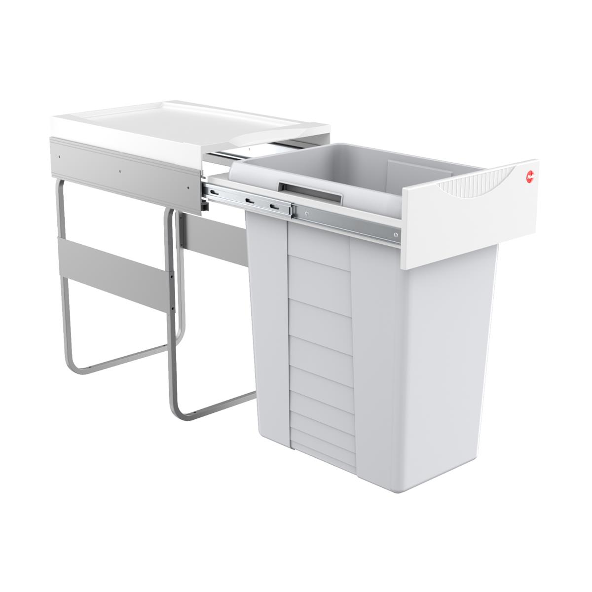 Hailo Abfallsammler 3668401 TE Swing Easy-Cargo 42 Liter