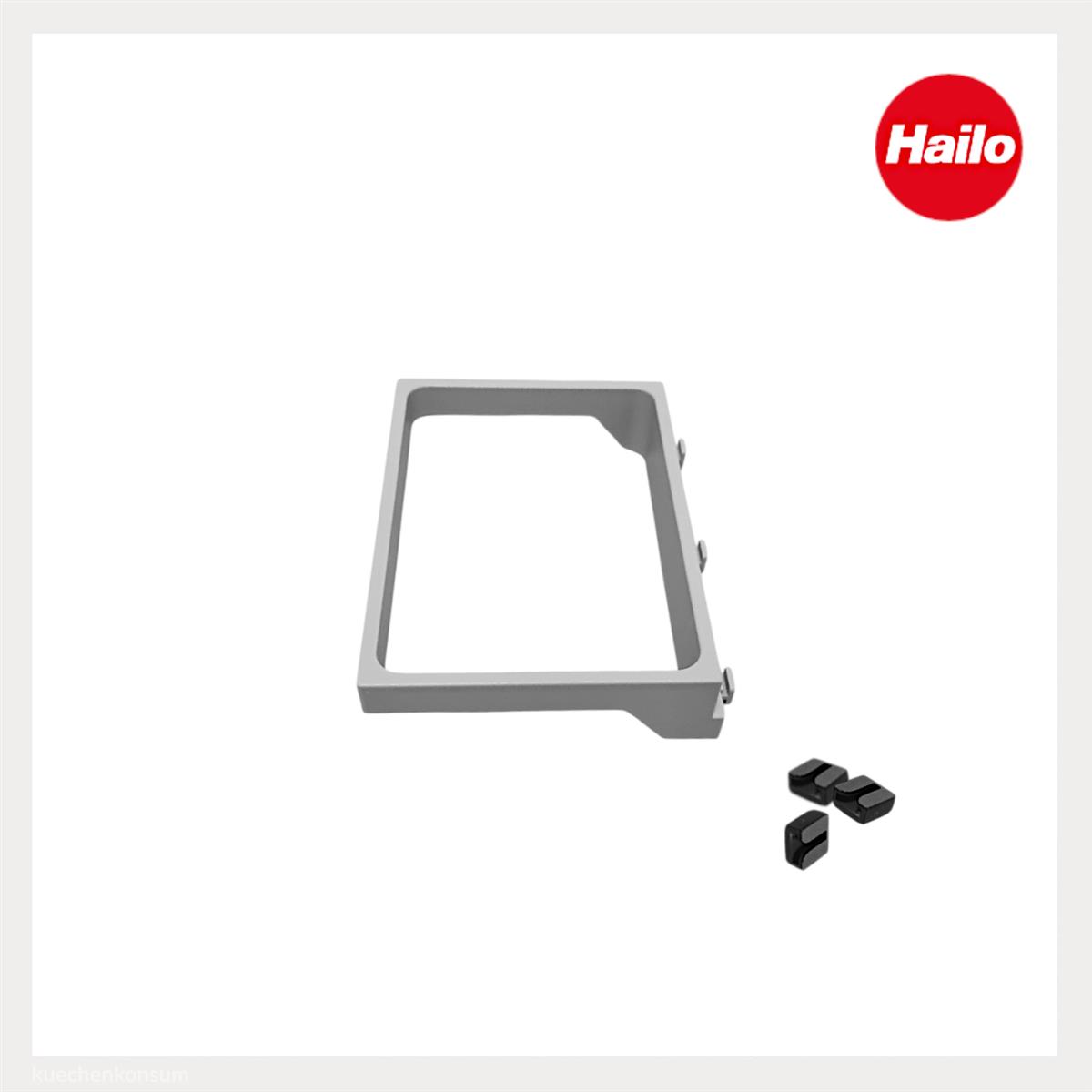 Hailo Halter 3603981 für Inneneimer 1102429 hellgrau 2,5 Liter 152 x 115 x 30 mm