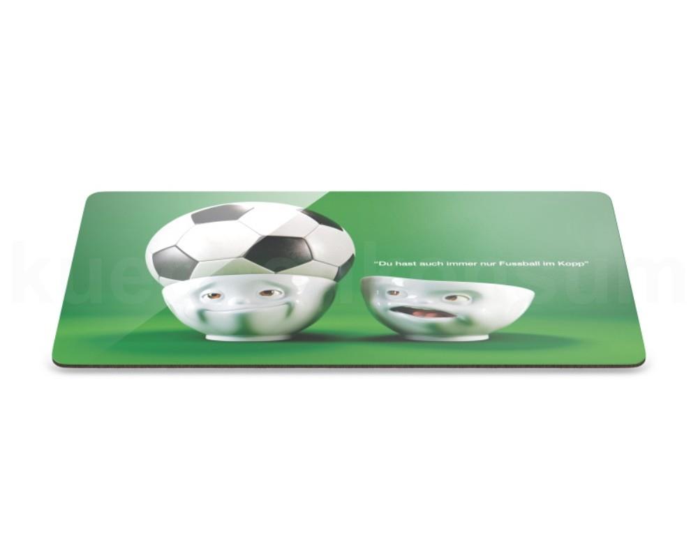 TV Tasse Frühstücksbrettchen 01.11 Fußball im Kopp