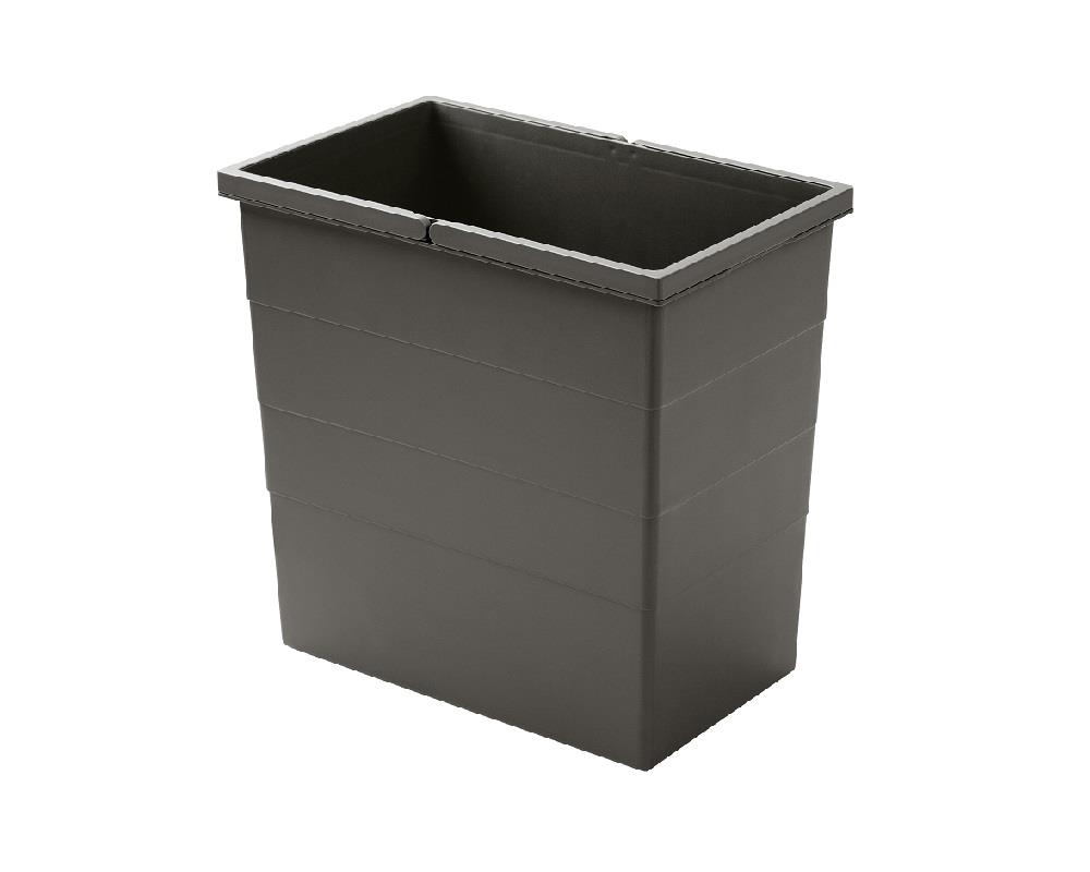 Hailo Inneneimer 1220379 dunkelgrau 28 Liter 385 x 242 x 380 mm