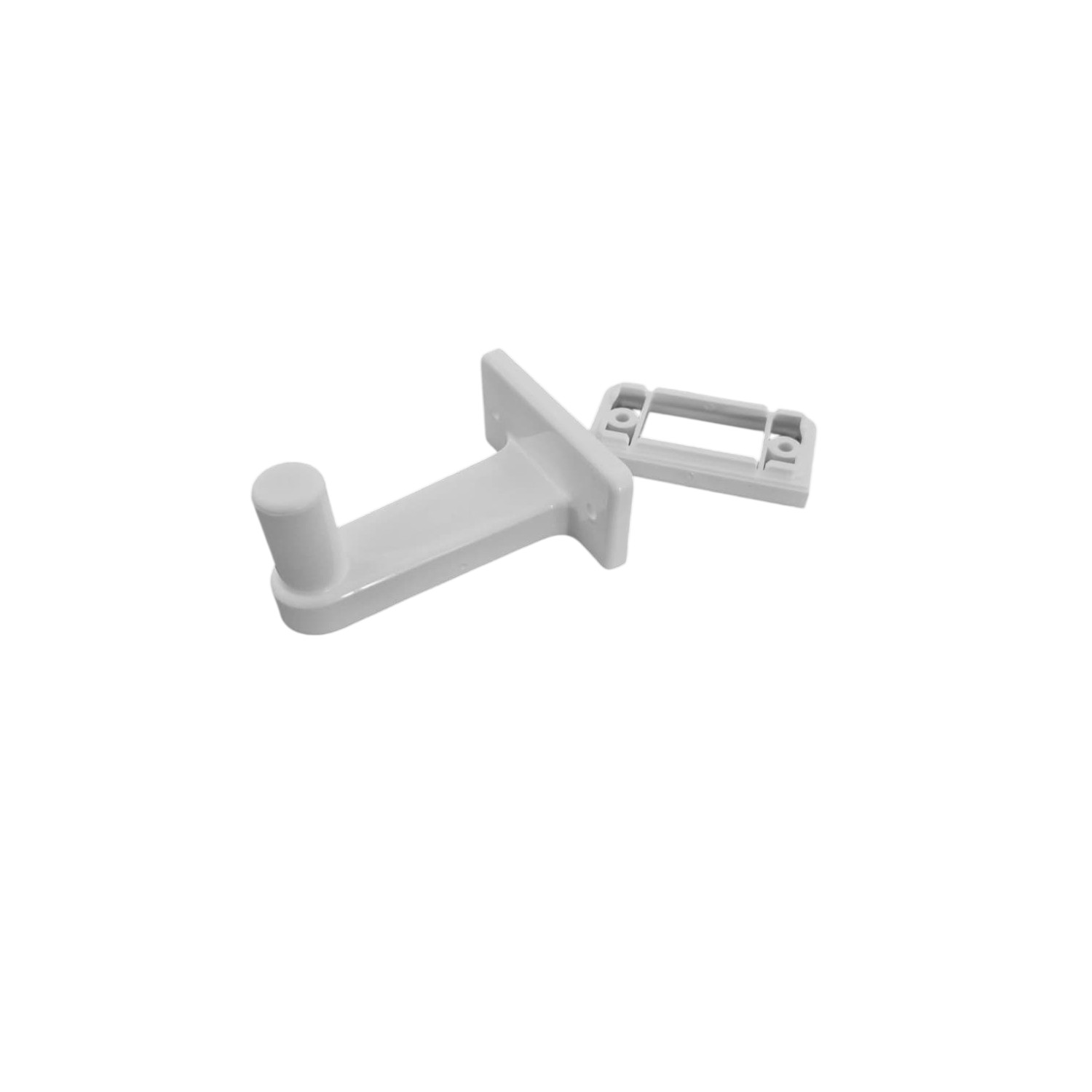 ninka Tür-Mitnehmer 3837-14 mit Adapter für Drehboden weiß Kunststoff