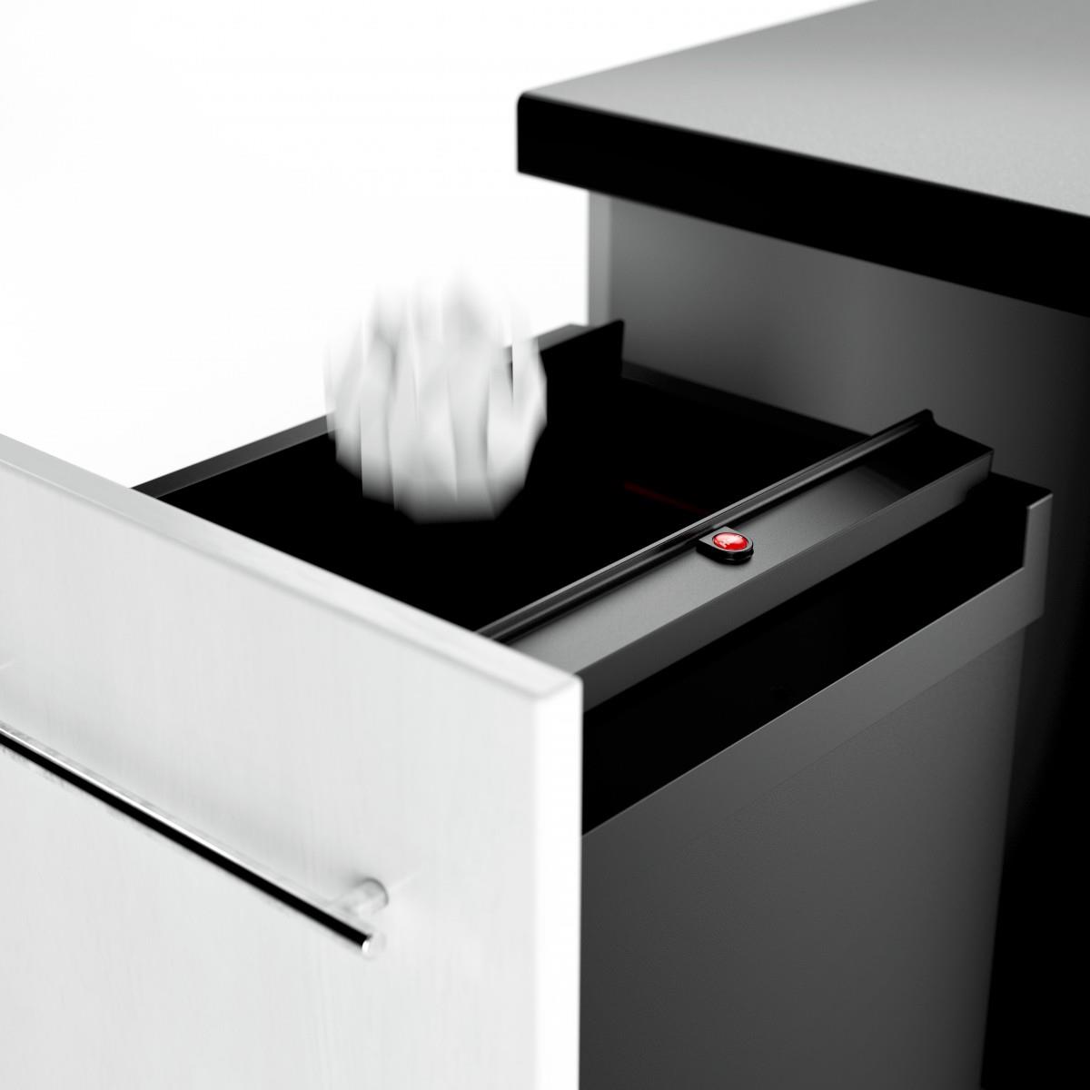 Hailo Abfallsammler 3273101 Wertstoffbox 53 L schwarz