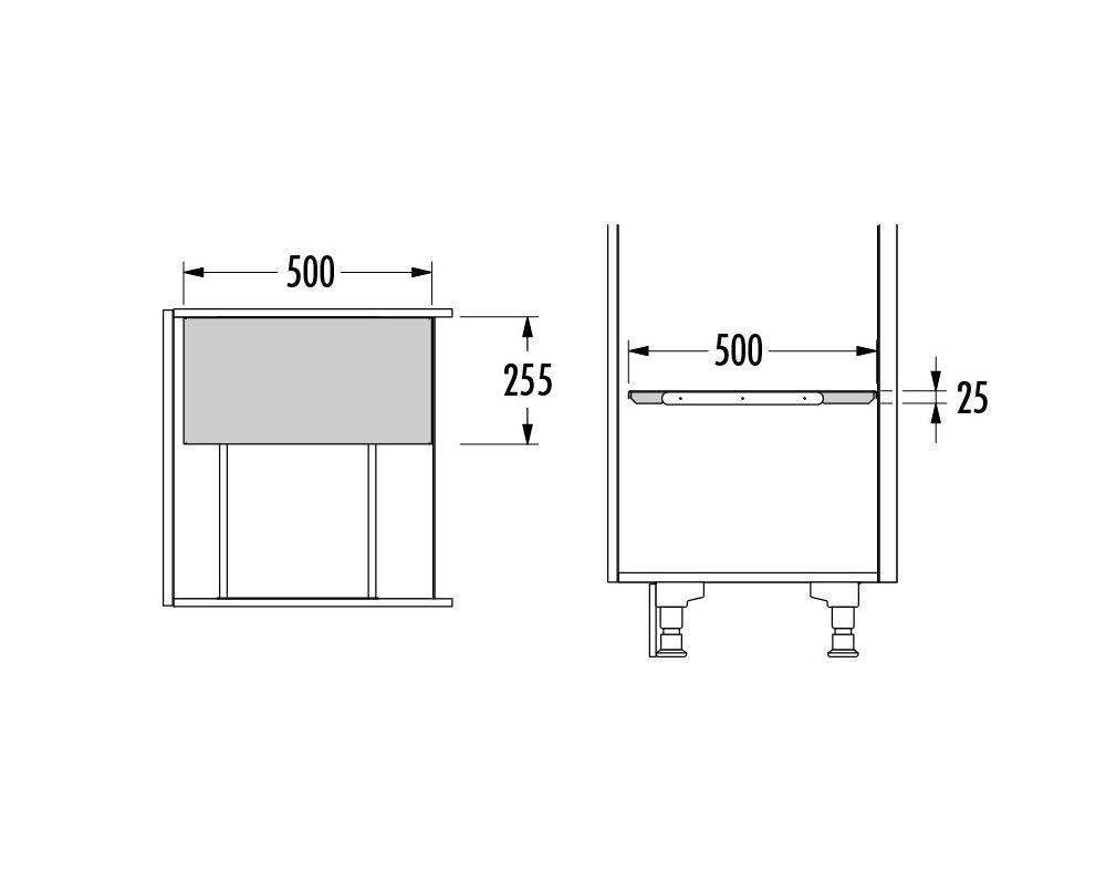 Hailo Universalablage 3273621 für  Getränkekistenhalter