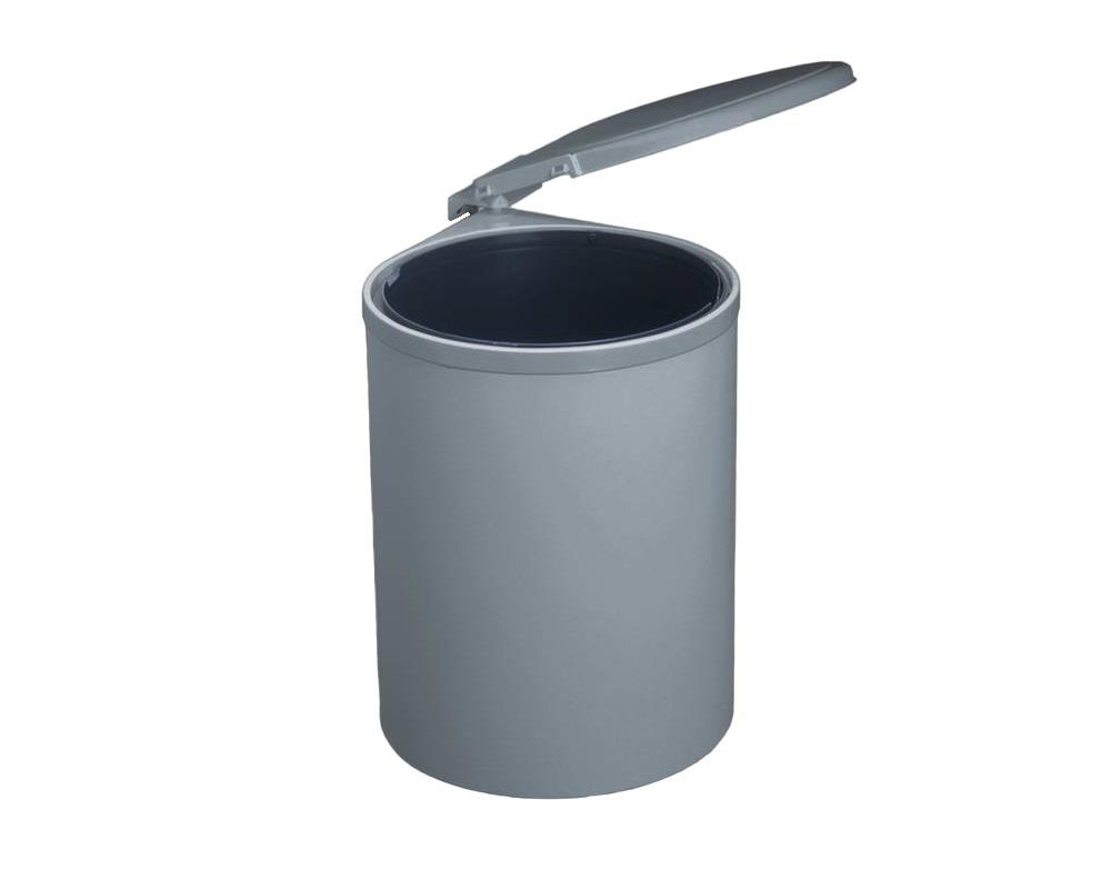 Victory Einbau-Abfallsammler rund 13 L silbergrau ab 40 cm Schrank