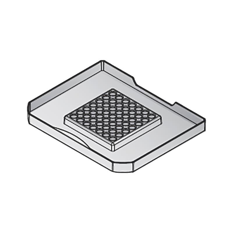 Vauth Sagel Deckel für Mülleimer 720846 Envi Free 191 x 230 mm Grau