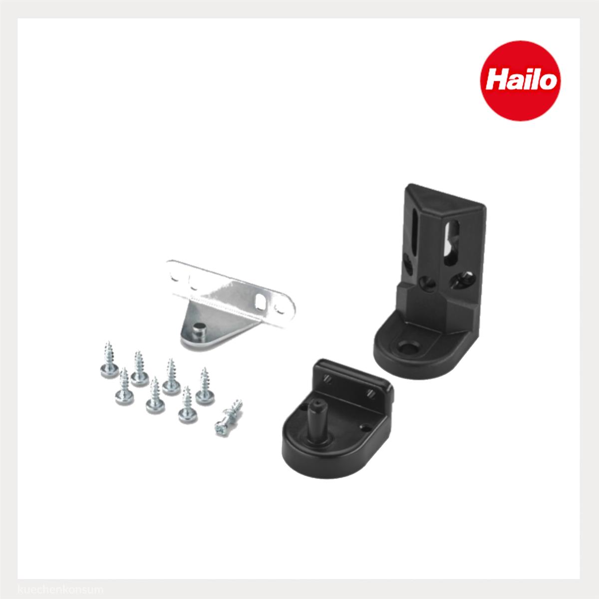 Hailo Montagezubehör 1225799 schwarz für Compact-Box und Mono