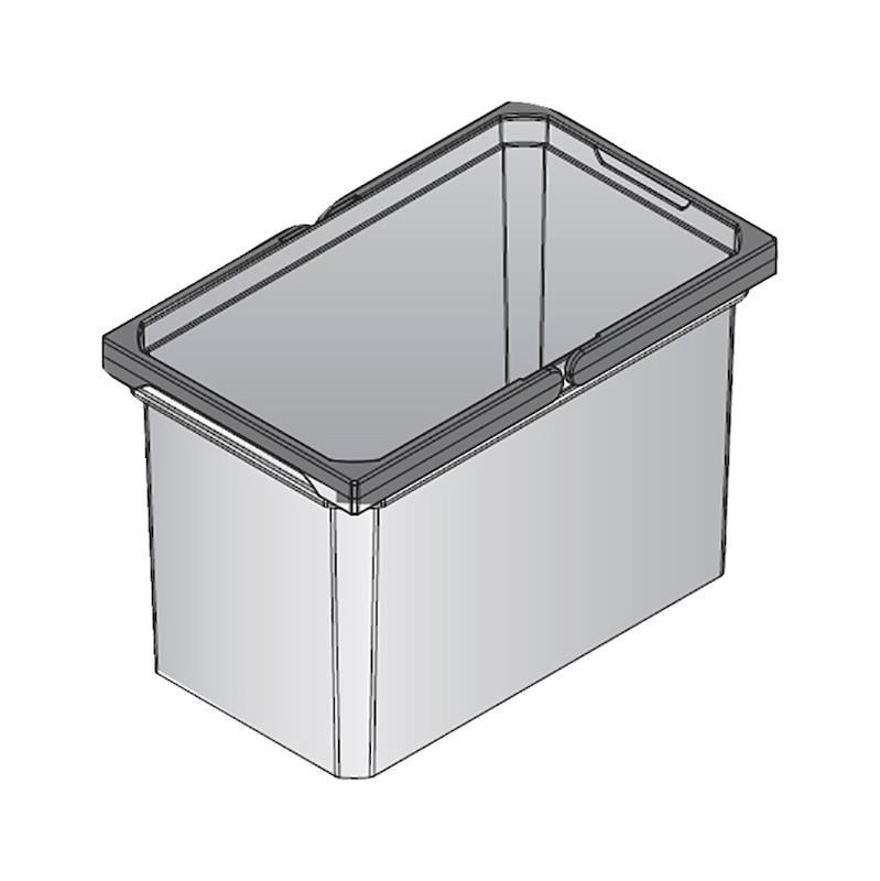 Vauth Sagel Mülleimer 720830 Envi Free 230 x 382 x 256 mm Grau