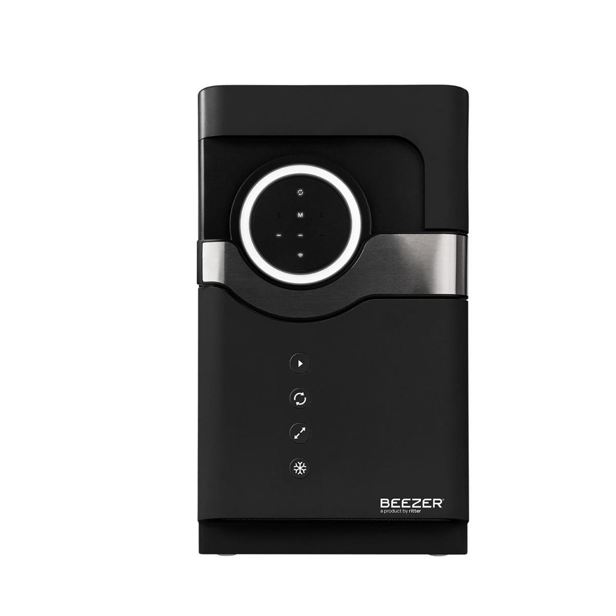 BEEZER by ritter Getränkekühler 950000 schwarz Weinkühler für Dosen und Flaschen
