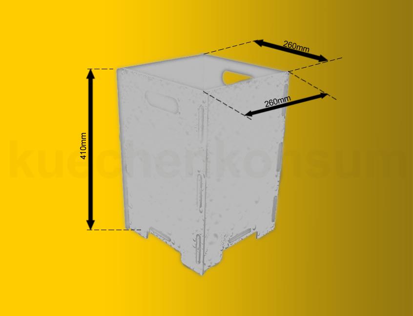 Werkhaus Hockerbox PP9199 für Photohocker zur Aufbewahrung