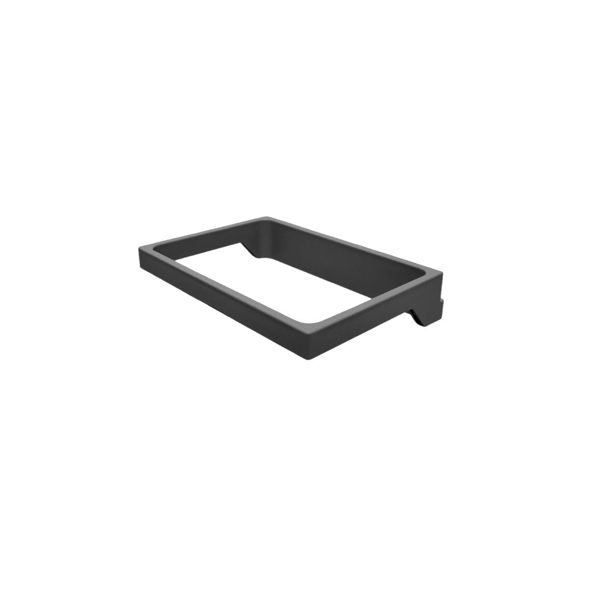 Hailo Halter 3603951 für Inneneimer 1129889 dunkelgrau 2,5 Liter 152 x 115 x 30 mm