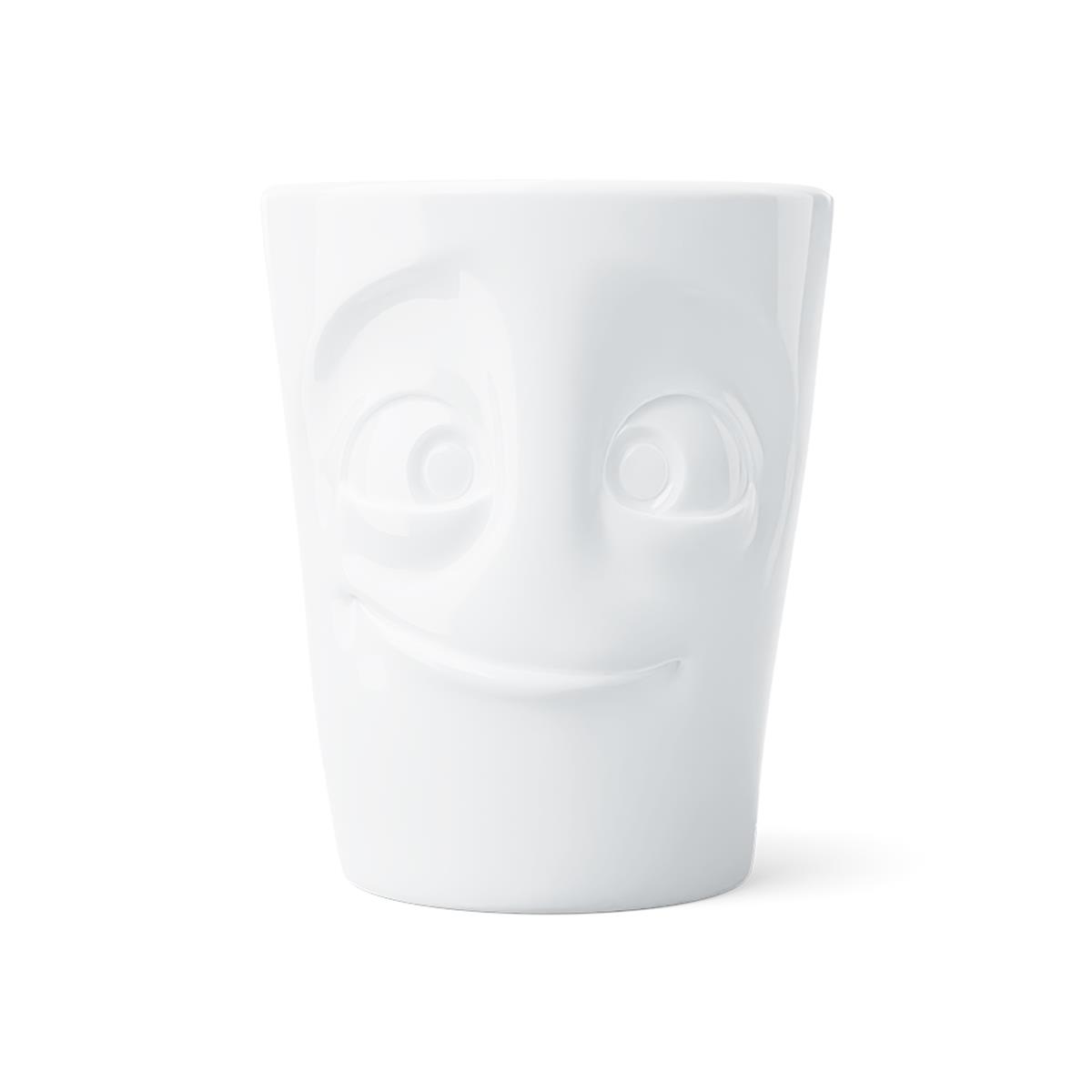 TV Tasse Kaffeebecher 95 Henkelbecher Maximug Bereit weiß