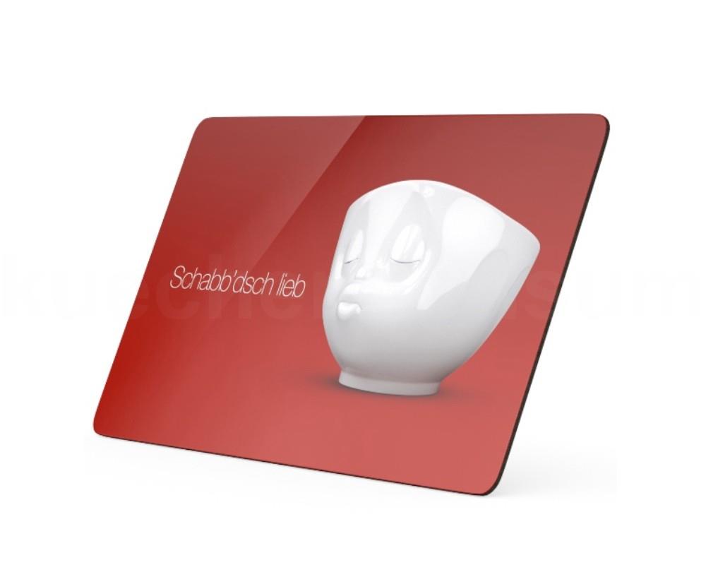 TV Tasse Frühstücksbrettchen 01.16 Schabb`disch lieb
