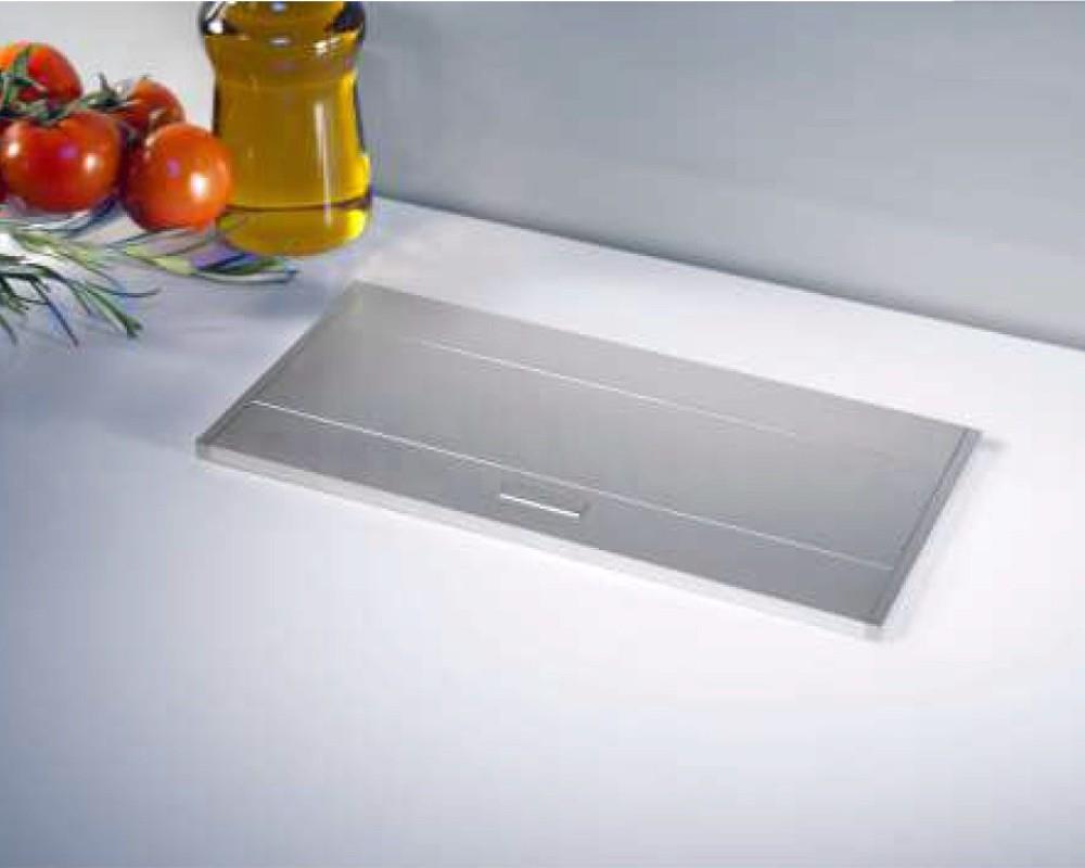 Thebo Tischsteckdose 17126 APS 11 3fach und Klappdeckel ALU