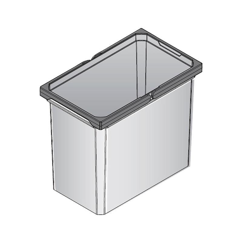 Vauth Sagel Mülleimer 720836 Envi Free 230 x 382 x 326 mm Grau