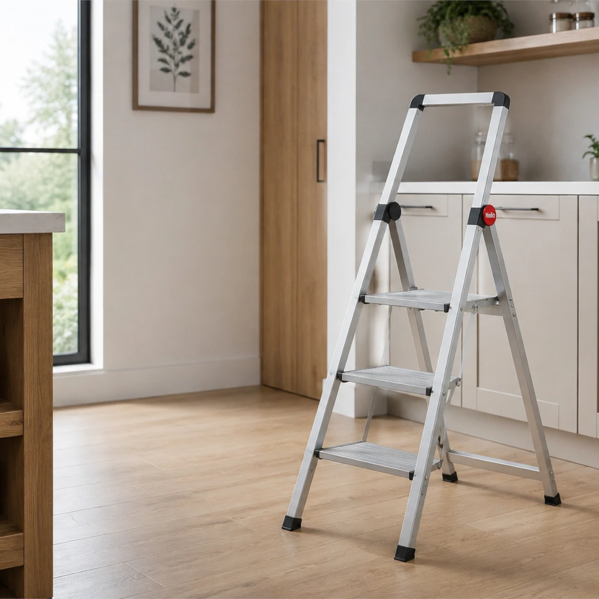 HAILO Trittleiter 4343100 DK40 BasicLine Design 3 Stufen