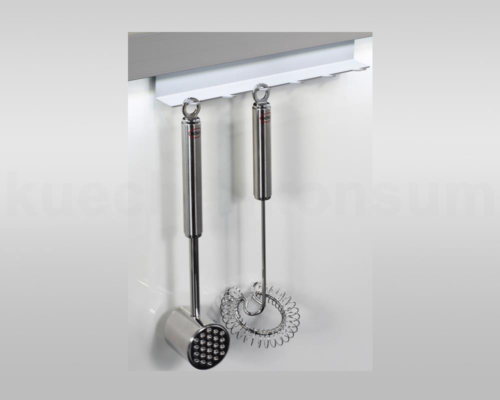 Linero MosaiQ 6er Hakenleiste titangrau 250 x 45 x 40 mm