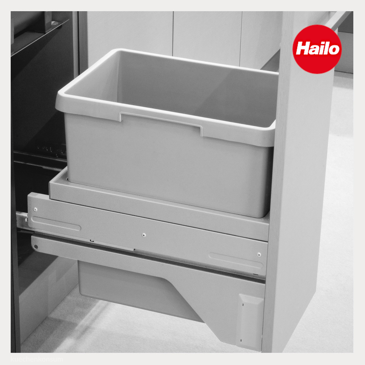 Hailo Abfallsammler 3610121 CS Slide Euro-Cargo-S 1x 30 Liter
