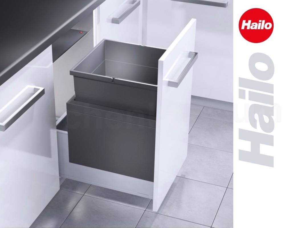 Hailo Abfallsammler 3631481 XL Inset 450 55 Triple-XL 55 Liter