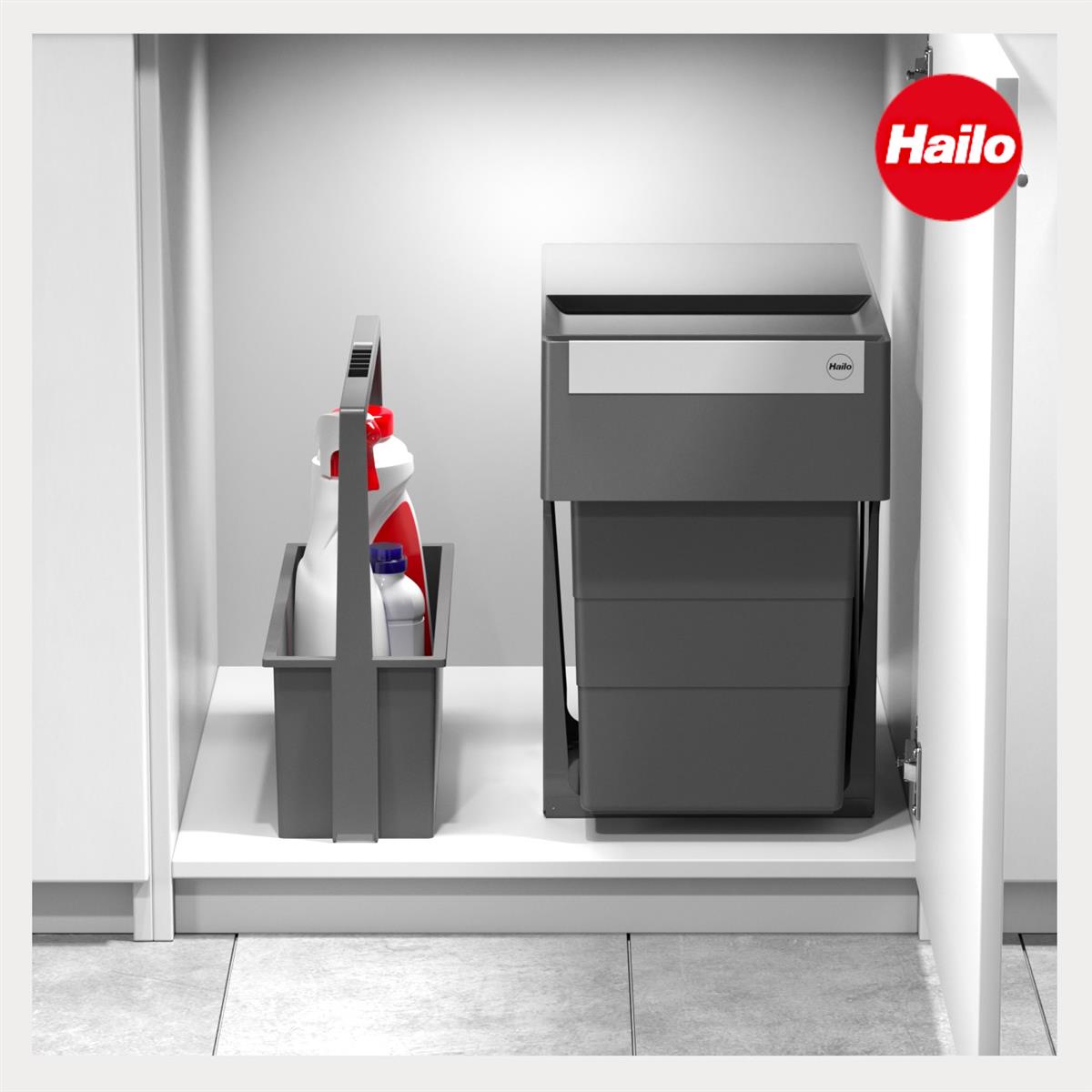 Hailo Abfallsammler 3666911 Einbau SingleBox 28 Liter
