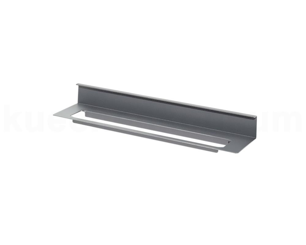 Linero MosaiQ Tuchleiste zum Einhängen titangrau 350 x 75 x 40 mm
