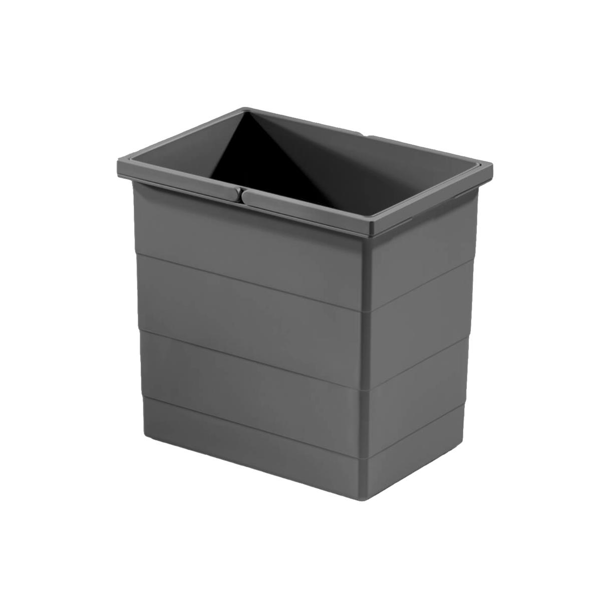 Hailo Inneneimer 1129959 dunkelgrau 18 L 320 x 226 x 295 mm 2 Henkel
