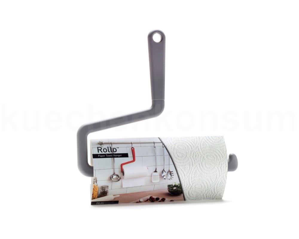 Peleg Design Papierrollenhalter Rollo grau