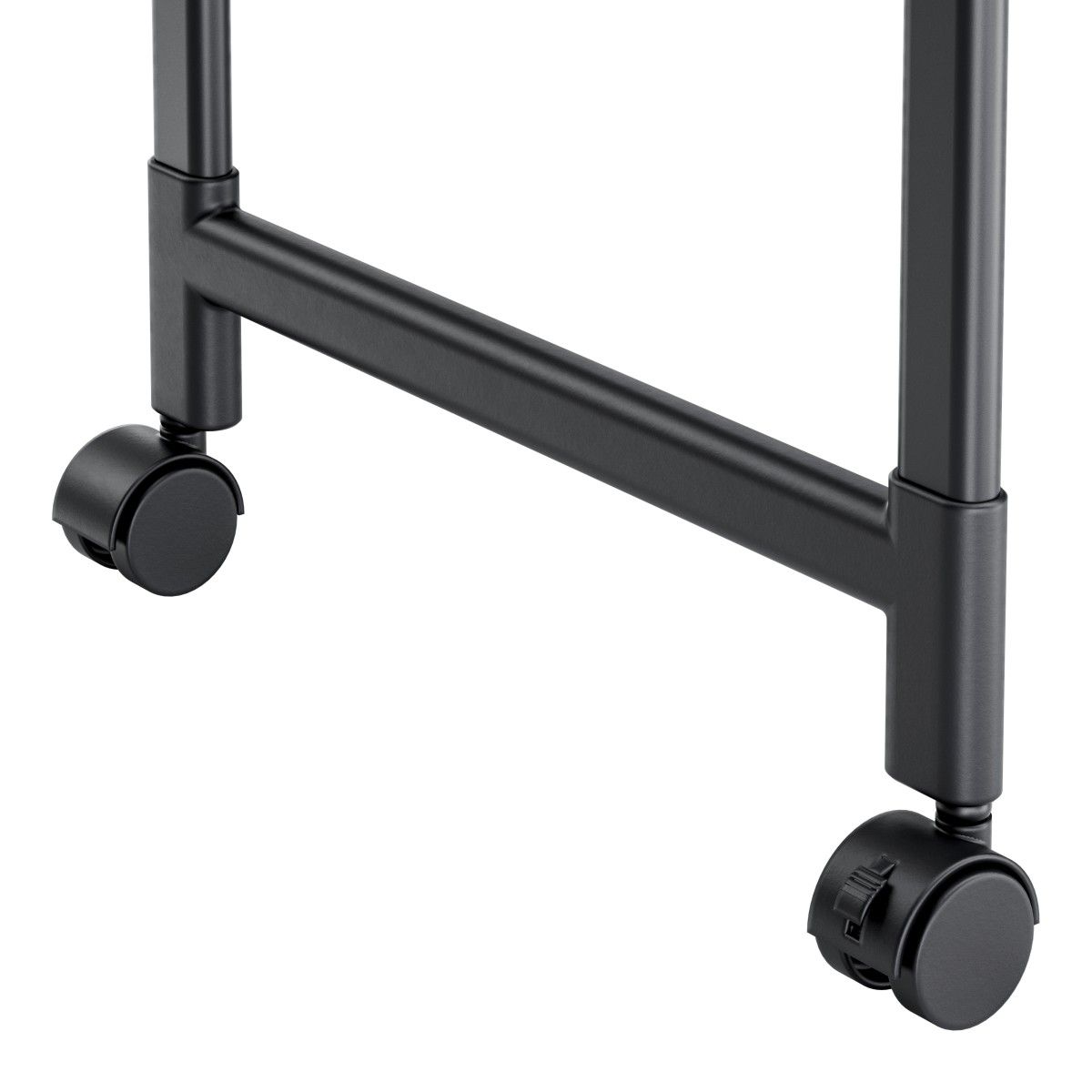 HAILO Quickboard 5980101 mobile Universalablage schwarz matt mit Rollen